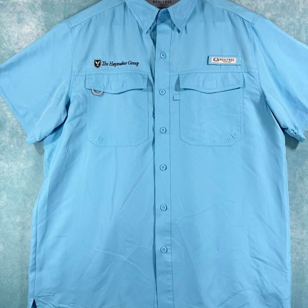 Realtree Men's Blue Shirt